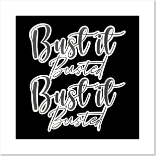 Bust it, Busted, Bust it, Busted Posters and Art